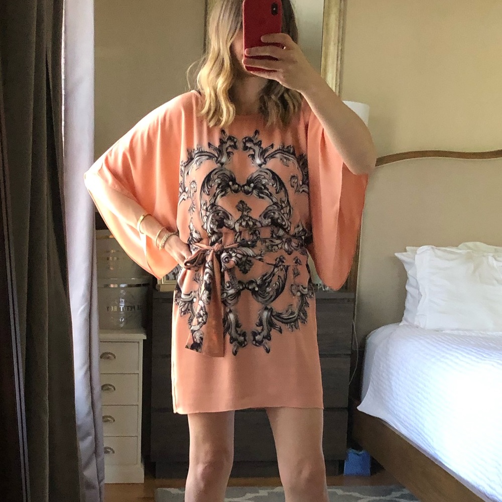 Kimono sleeve dress